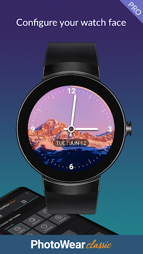PhotoWear Classic Watch Face ekran görüntüsü