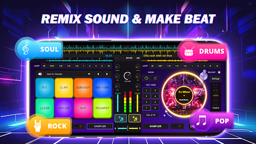 DJ Mixer: Beat Mix - Drum Pad ekran görüntüsü