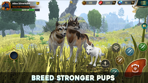 Wolf Tales - Wild Animal Sim ekran görüntüsü