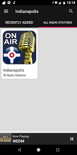 Indianapolis Radio Stations ekran görüntüsü