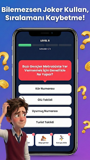 Sıralama Savaşı: Bilgi Yarışı ekran görüntüsü