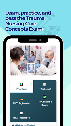 TNCC Practice Test ekran görüntüsü