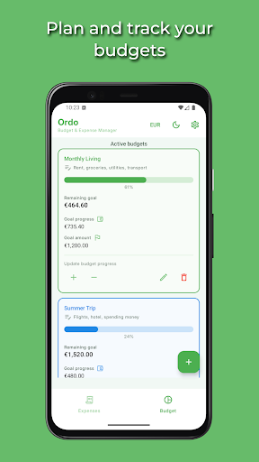 Ordo: Budget & Expense Manager ekran görüntüsü
