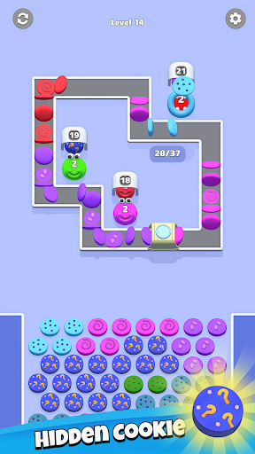 Cookie Munch Sweet Puzzle Game ekran görüntüsü