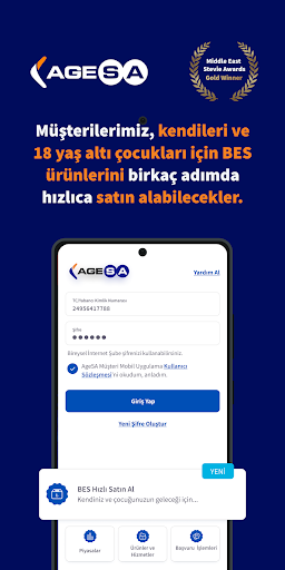 AgeSA Mobil ekran görüntüsü