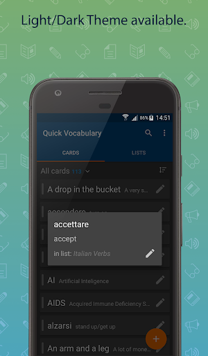Quick Vocabulary ekran görüntüsü