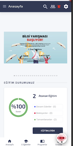 Tepe Akademi ekran görüntüsü