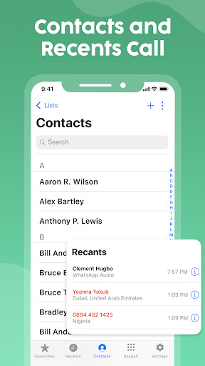 Phone Dialer App & Caller ID ekran görüntüsü