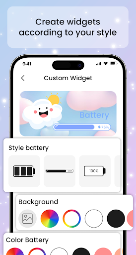 Emoji Battery Widget: Offline ekran görüntüsü