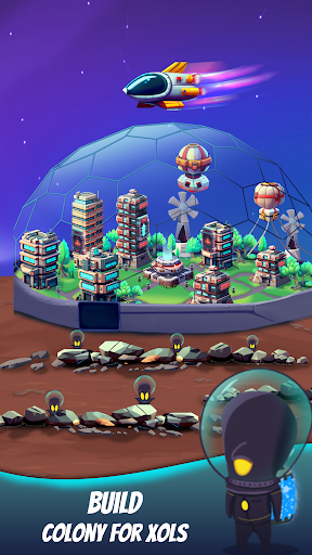 Space eXo Colony - Idle Tycoon ekran görüntüsü