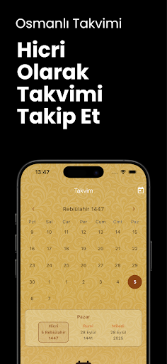 Osmanlı Takvimi - Hicri Takvim ekran görüntüsü