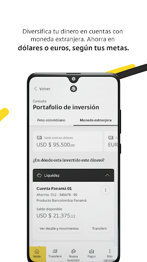Inversiones Grupo Bancolombia ekran görüntüsü