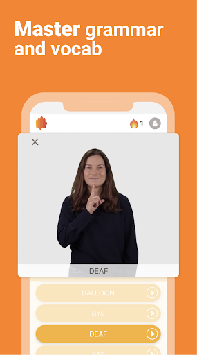 Lingvano: Sign Language - ASL ekran görüntüsü