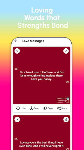 Sweet Romantic Love Messages ekran görüntüsü