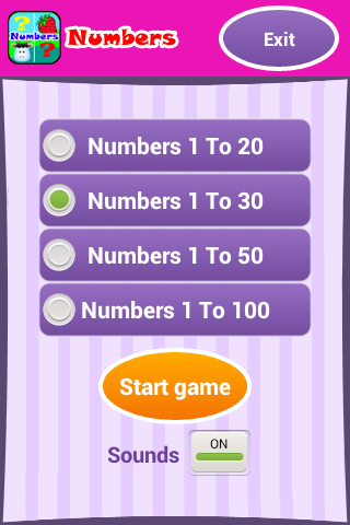 Numbers - Kids Memory Game ekran görüntüsü