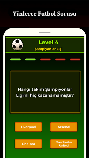 Futbol Bilgi Yarışması Oyunu ekran görüntüsü
