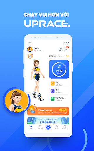 UpRace ekran görüntüsü