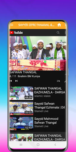 SAYYID JIFRI THANGAL & SPEECH ekran görüntüsü