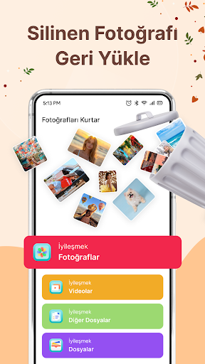 Dosya Kurtarma Fotoğraf, Video ekran görüntüsü