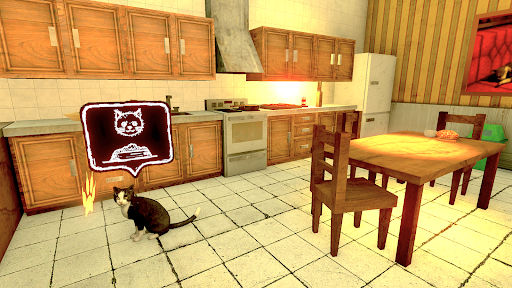 Cat Fred Evil Pet. Horror game ekran görüntüsü