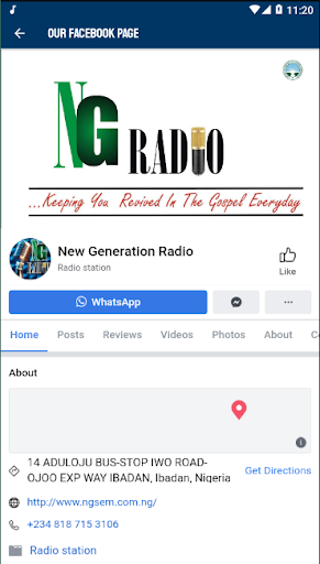 New Generation Radio ekran görüntüsü