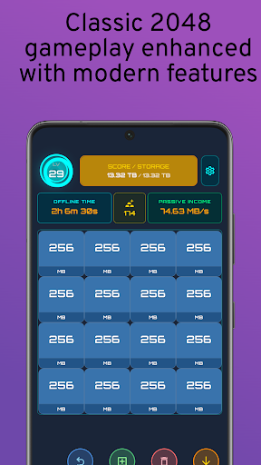 Bayt Birleştirme 2048 ekran görüntüsü