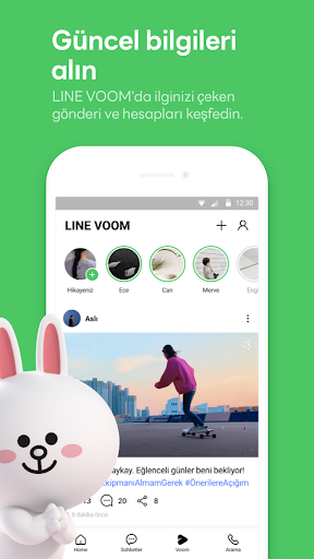 LINE: Arama ve Mesaj ekran görüntüsü