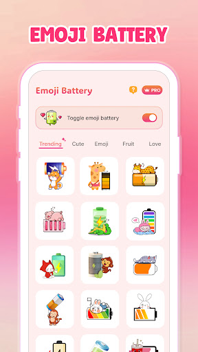Emoji Battery Icon Custom ekran görüntüsü
