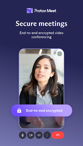 Proton Meet: Secure Meetings ekran görüntüsü