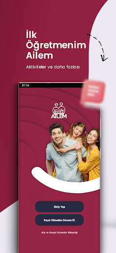 İlk Öğretmenim Ailem ekran görüntüsü