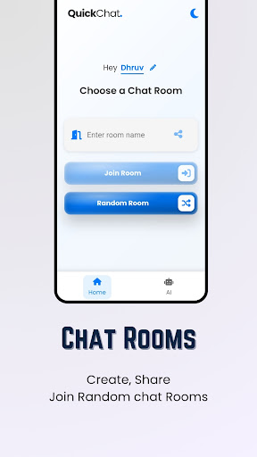 Quick Chat - Anonymous groups ekran görüntüsü