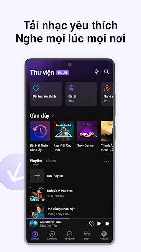 Zing MP3 ekran görüntüsü