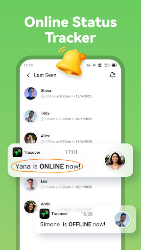 Tracover: Chat Track & Recover ekran görüntüsü