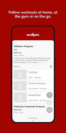 Ace Athletics Gym ekran görüntüsü