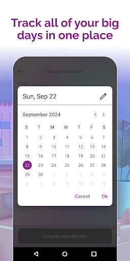 Essential Countdown Calendar ekran görüntüsü