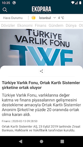 Ekopara ekran görüntüsü