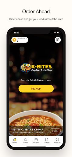 K-BITES CUPBAP & KIMBAP ekran görüntüsü