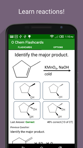 Organic Chemistry Flashcards ekran görüntüsü