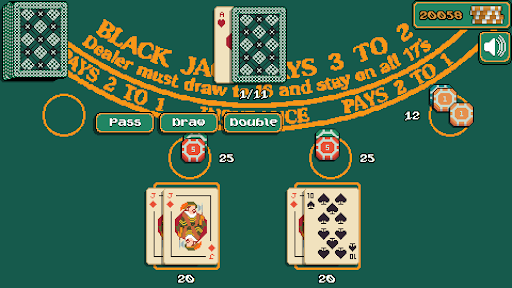 Pixel Blackjack ekran görüntüsü