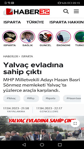 Haber32 ekran görüntüsü