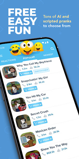 Prank Caller: Voice & AI Chat ekran görüntüsü