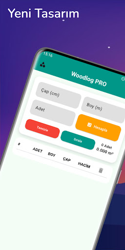 Woodlog Pro ekran görüntüsü