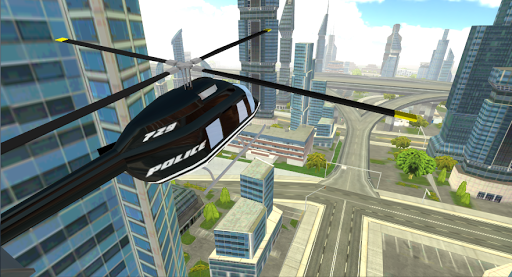 Police Helicopter Simulator 3D ekran görüntüsü
