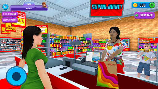 Mother Life Sim Family Games ekran görüntüsü