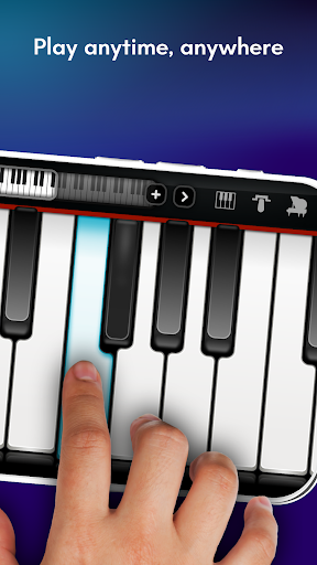 Real Piano: elektrikli klavye ekran görüntüsü