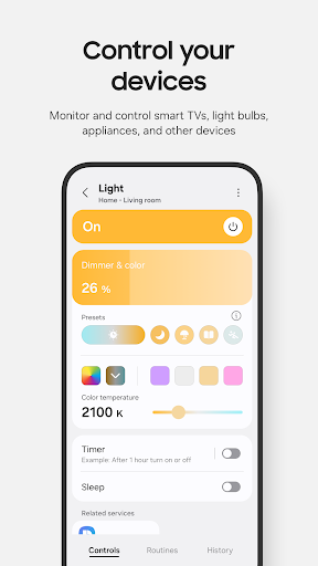 SmartThings ekran görüntüsü