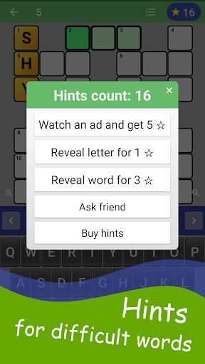 English Crossword Puzzle ekran görüntüsü