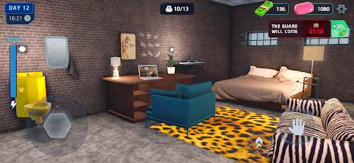 Prison Escape Simulator Game ekran görüntüsü