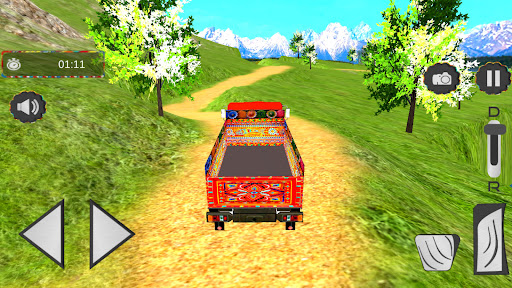 Indian Truck Mountain Driving ekran görüntüsü