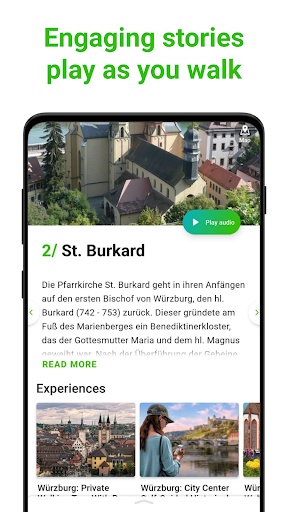 Würzburg Tour Guide:SmartGuide ekran görüntüsü